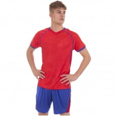 Форма футбольна PlayGame Lingo XL (48-50), ріст 175-180, червоний-синій, код: LD-5019_XLRBL-S52