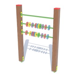 Інтерактивна панель Miros "Рахівниця" 1000х110х1420 мм, код: DIO956