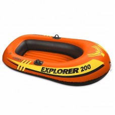 Двомісний надувний човен Intex Explorer 200, 1850х940х410 мм, код: 58330-IB