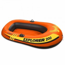 Двомісний надувний човен Intex Explorer 200, 1850х940х410 мм, код: 58330-IB
