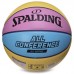 М"яч баскетбольний Spalding All Conference №7 жовтий-блакитний, код: 76896Y-S52 М"яч баскетбольний Spalding All Conference №7 жовтий-блакитний, код: 76896Y-S52
