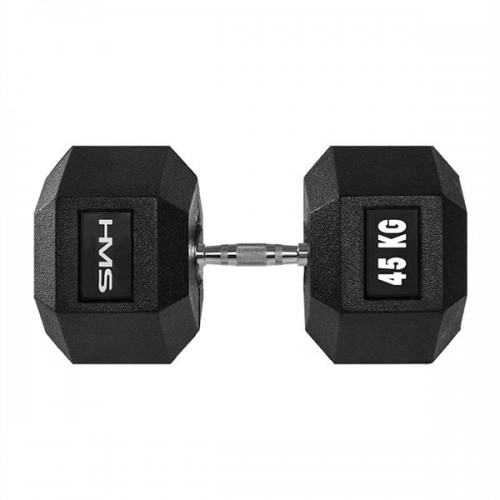 Гантель HMS Hex Pro 1х45 кг, код: 17-66-129-IN