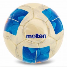 М"яч футбольний Molten F5N32 №5 PU, білий-синій, код: F5N3200-S52 М"яч футбольний Molten F5N32 №5 PU, білий-синій, код: F5N3200-S52