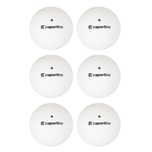 М"ячі для настільного тенісу Insportline Elisenda S1 6 шт, код: 21566-1-EI