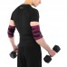 Бинти кистьові для жиму BioGym Strength Wrist Wraps Ezous 560х80мм, 2шт, чорний-фіолетовий, код: C-07_BKV