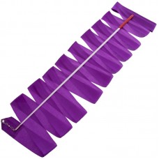 Стрічка для художньої гімнастики Zelart 6 м фіолетовий, код: C-1762_V