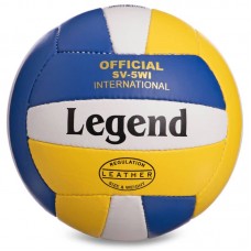 М"яч волейбольний Legend №5 PU, синій-жовтий-білий, код: LG2004 М"яч волейбольний Legend №5 PU, синій-жовтий-білий, код: LG2004