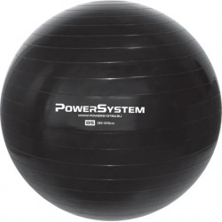 М"яч для фітнесу і гімнастики Power System 85 см, черный, код: 4018BK-0