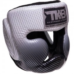 Шолом боксерський з повним захистом шкіряна Top King  Super Star M срібний, код: TKHGSS-01_MGR-S52
