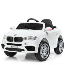 Дитячий електромобіль Bambi BMW X5 білий код: M 3180EBLR-1-MP
