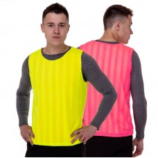 Манишка для футболу двостороння PlayGame лимонний-рожевий, код: CO-0791_YP Манишка для футболу двостороння PlayGame лимонний-рожевий, код: CO-0791_YP