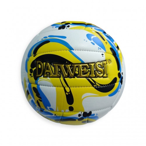 М"яч волейбольний Daiweisi BA-2501-Yellow №5, біло-жовтий, код: 28229-SNS