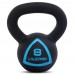 Гиря тренувальна цільна чавунна пофарбована LiveUp 8кг, чорний, код: LP8041-8-S52
