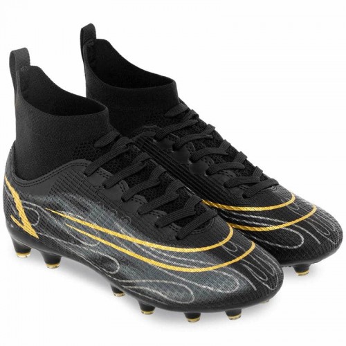 Бутси футбольні дитячі з носком PlayGame розмір 36, чорний, код: K8-B1_36