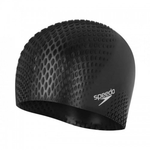 Шапка для плавання Speedo Bubble Active + Cap Au чорний, код: 5053744739885