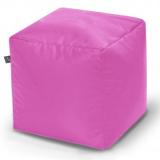Безкаркасний пуф Tia-Sport Кубик, оксфорд, 500х500 мм, рожевий (577), код: sm-0012-3-35