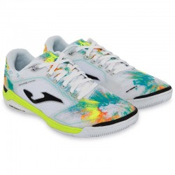 Взуття для футзалу чоловічі Joma Invicto розмір 45-EUR/44-UKR, білий, код: INVW2232IN_45W