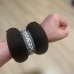 Обважнювачі-манжети для ніг та рук PowerPlay Ankle/Wrist Weights 2х1 кг, чорний, код: PP_4349_Black_1