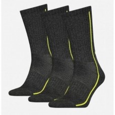 Шкарпетки Head Performance Crew 3 пари, розмір 39-42, сірий-жовтий, код: 8720245181495
