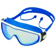 Окуляри-напівмаска для плавання Aqua Spdo з беруші в комлекті, синій, код: S1816_BL Окуляри-напівмаска для плавання Aqua Spdo з беруші в комлекті, синій, код: S1816_BL
