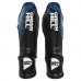 Захист гомілки та стопи дитячий Муай Тай, Кікбоксинг GreenHill L, чорний-синій, код: GH068_LBKBL