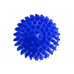 Масажний м'ячик EasyFit PVC жорсткий, 90 мм, синій, код: EF-1064-BL-EF