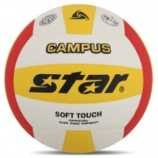 М"яч волейбольний Star Campus №5, жовто-червоний-білий, код: VB4075C-34-S52 М"яч волейбольний Star Campus №5, жовто-червоний-білий, код: VB4075C-34-S52