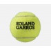 М'яч тенісний Wilson Roland Garros All CT 4 Ball, 4шт., код: WRT116400-WS