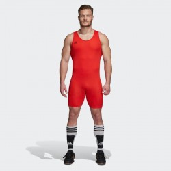 Костюм для важкої атлетики Adidas PowerLiftSuit XS, червоний, код: 15572-567