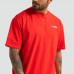 Футболка чоловіча GymBeam Oversized Limitless Red L, червоний, код: 122524-GB