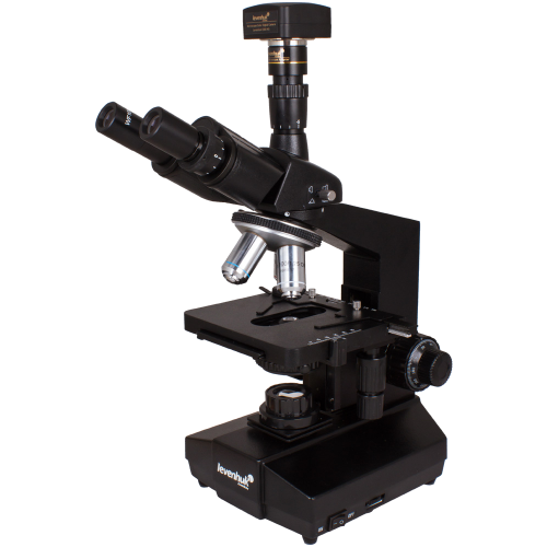 Мікроскоп цифровий Levenhuk D870T, тринокулярний 40030, код: 40030-PL