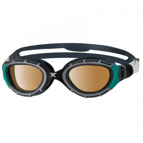 Окуляри для плавання Zoggs Predator Flex Polarized Ultra розмір R, зелено-чорні, код: 194151045932