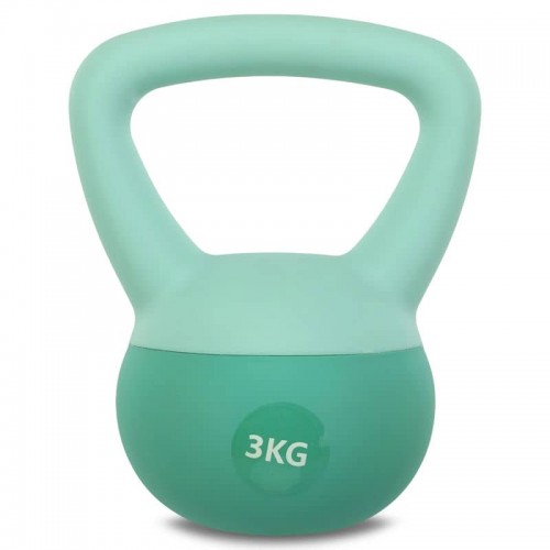 Гиря м"яка FitGo 3кг, м"ятний, код: FI-0122-3_M Гиря м"яка FitGo 3кг, м"ятний, код: FI-0122-3_M