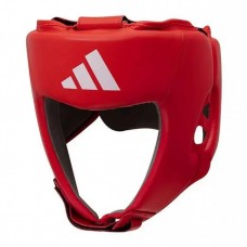 Шолом боксерський Adidas з ліцензією IBA M, червоний, код: 15560-1136