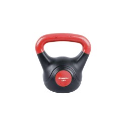 Гиря Insportline Kettlebell Dark 2 кг, чорний-червоний, код: 10731-IN