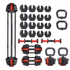 Гантелі 3в1 HMS SGR18 Pro Set 20 кг, код: 5907695553574-IN