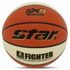 М"яч баскетбольний Star Fighter №7 PU, помаранчевий-білий, код: BB4257_ORW М"яч баскетбольний Star Fighter №7 PU, помаранчевий-білий, код: BB4257_ORW