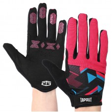Рукавички спортивні Tapout XS, чорний-рожевий, код: SB168523_XSP