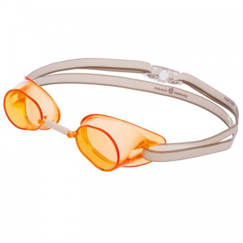 Окуляри для плавання стартові MadWave Racer SW помаранчевий, код: M045503_OR Окуляри для плавання стартові MadWave Racer SW помаранчевий, код: M045503_OR
