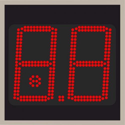 Табло атаки баскетболу LedPlay (420х420), код: TA25P Табло атаки баскетболу LedPlay (420х420), код: TA25P