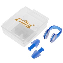 Беруші FitGo для плавання та затискач для носа, код: HN-1081-S52