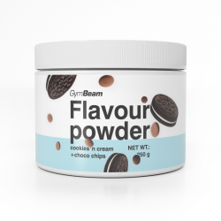 Ароматизато до їжу GymBeam Flavour powder 250г, пряники і вершки з шоколадом, код: 8586022211355