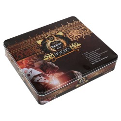 Набір для покеру в металевій коробці PlayGame 500 фішок, код: 6615K-S52