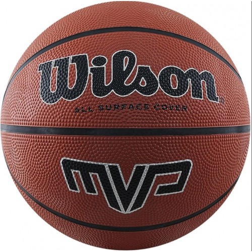 М'яч баскетбольний Wilson MVP 295, розмір 7, коричневий, код: 887768756833