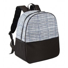 Ізотермічна сумка-рюкзак Time Eco TE-3025, 25 л, білий принт смужка, код: 4820211100339WPRINT-TE