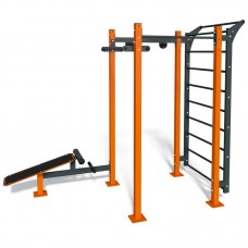 Спортивний комплекс InterAtletika Workout PRO Min-1 1599х3329х2671 мм, код: KF902.31-SM