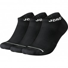 Баскетбольні шкарпетки Jordan Jumpman Dri-Fit No-Show (3 пари) розмір 42-46, чорний, код: 2023111300102