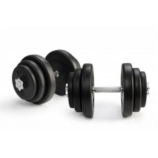 Гантелі WCG 2х20 кг з металевим грифом, код: 02020M-IF Гантелі WCG 2х20 кг з металевим грифом, код: 02020M-IF