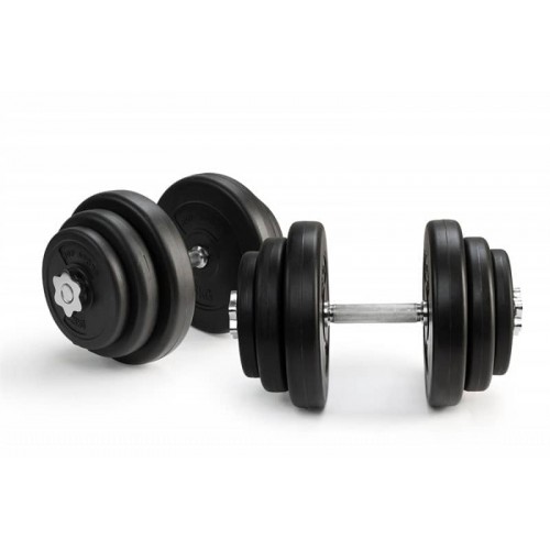 Гантелі WCG 2х20 кг з металевим грифом, код: 02020M-IF Гантелі WCG 2х20 кг з металевим грифом, код: 02020M-IF