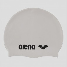 Шапка для плавання Arena Classic Silicone білий, код: 3468333887380